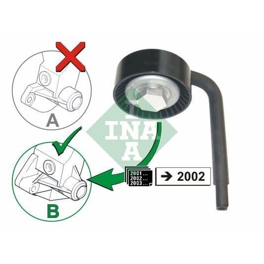 INA GERGİ BİLYASI E38/E39/E46/X5 DIZEL (64557788684)
