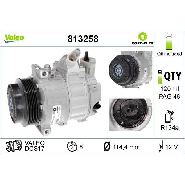 VALEO KLİMA KOMPRESÖRÜ (A0032304811)