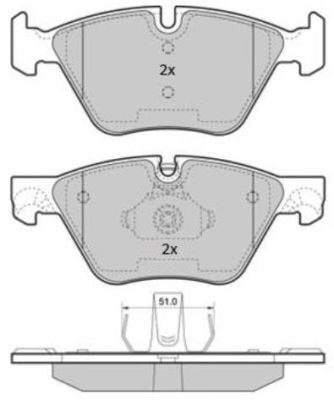 FREMAX ÖN FREN BALATASI. F10-F11... (34116775310)