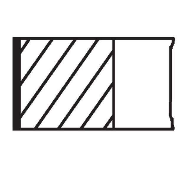 MAHLE SEGMAN TAKIMI 83MM M266 (A2660300024)