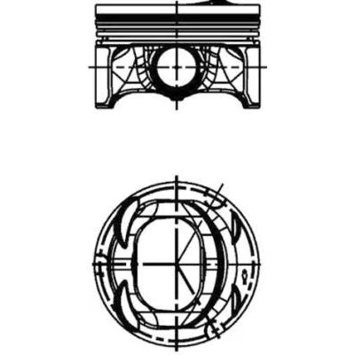 NURAL PİSTON 1.4 TSİ GOLFV BLG,BMY,CAVA 77.01MM 72511 (03C107065AQ)