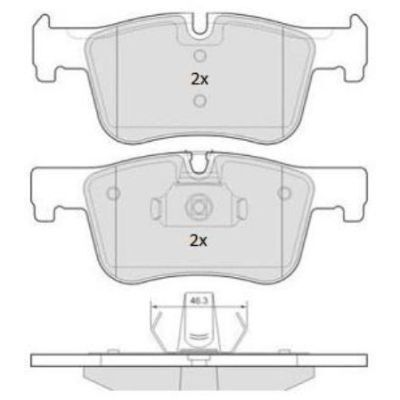 FREMAX ÖN FREN BALATASI. F20-F30-F32-F33. 25506… (34116850568)