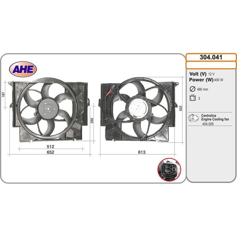 ORİJİNAL FAN DAVLUMBAZI (MANUEL) E87/E90/E92 (17427794232)