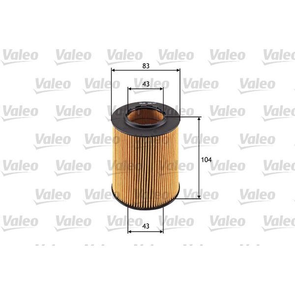 VALEO YAĞ FİLTRESİ M52-E36/E46 (11427512300)
