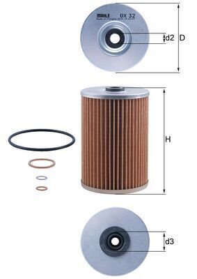 KNECHT YAĞ FİLTRESİ (A0001800609)