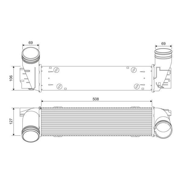 VALEO TURBO RADYATÖRÜ N20 E84/E89 (17517624146)