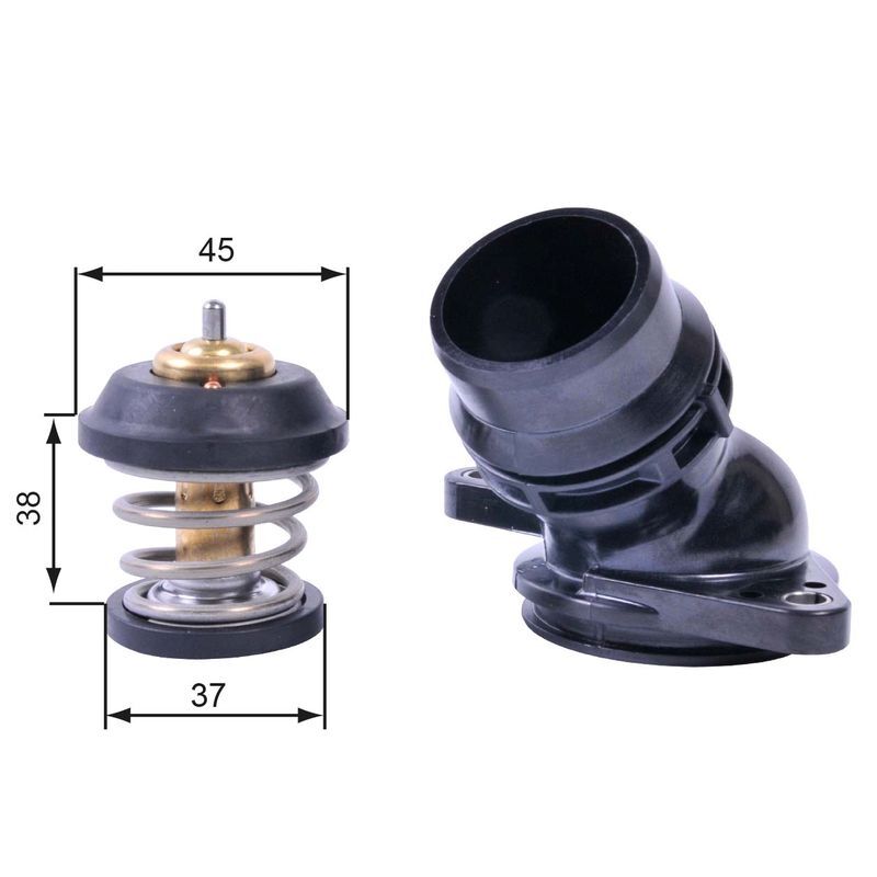 GATES TERMOSTAT GOLF V PASSAT A3 A4 A5 1.8-2.0 TFSİ (06H121113B)
