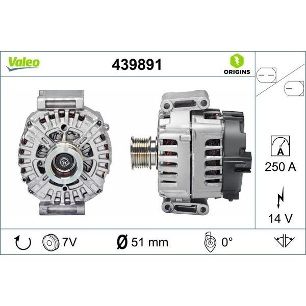 VALEO ALTERNATÖR M642 (A0009060903)