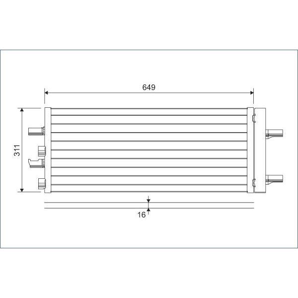 VALEO KLİMA RADYATÖRÜ F54/F55/F56/F57 (64509271204)