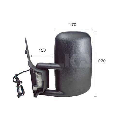 ALKAR KOMPLE AYNA SOL ELEKTRİKLİ LT 35 97>07 (2D1857501C)