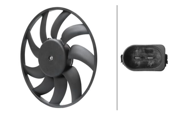 HELLA TERMAL FAN MOTORU R A4 A5 A6 Q5 TFSİ TDİ (8K0959455F)