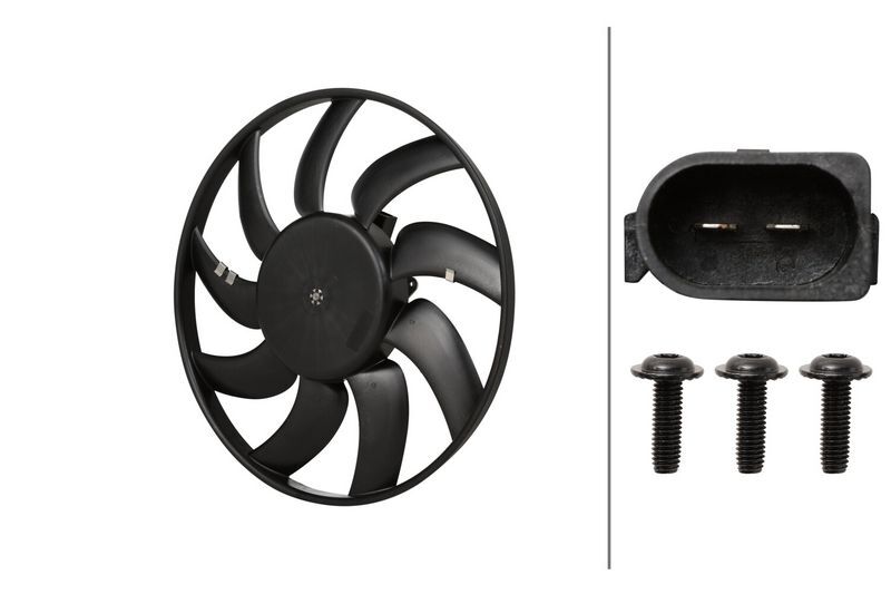 HELLA TERMAL FAN MOTORU L A4 A5 A6 Q5 TFSİ TDİ (8K0959455K)