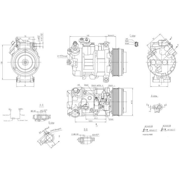 VALEO KOMPRESÖR BMW 1, 3, X1 (64526987862)
