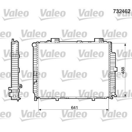 VALEO RADYATÖR MERCEDES SERİ 210 (A2105006603)