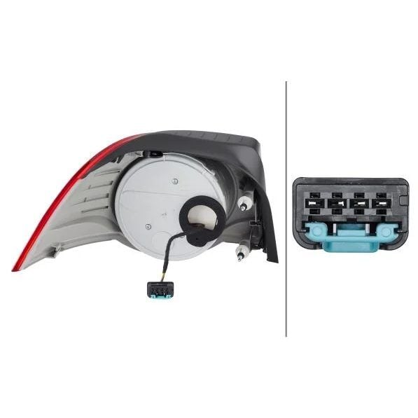 HELLA KOMPLE ARKA LAMBA,VW EOS,LED,SAĞ (1Q0945096H)