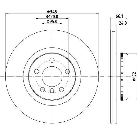 FREMAX ARKA FREN DİSKİ. F20-F30-F32... (34206797605)