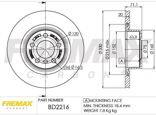 FREMAX ARKA FREN DİSKİ. F25-F26... (34206868936)