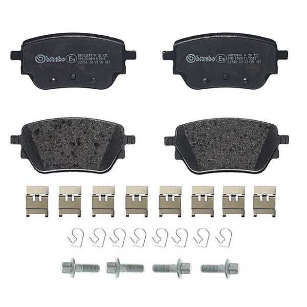 BREMBO FREN BALATASI ARKA W118/W177/W247 (A0004207500)