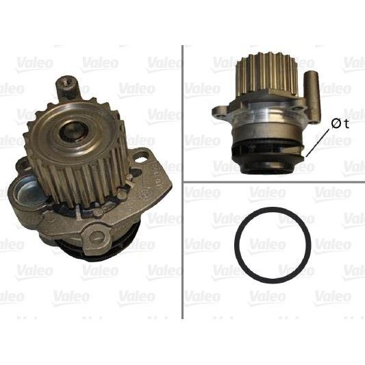 VALEO SU POMPASI GOLF IV & AUDI A3/A4/A6 (038121011K)