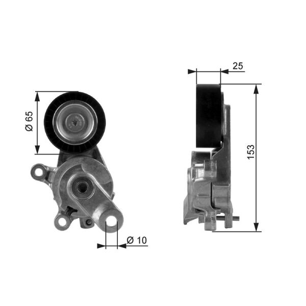 GATES ŞARZ GERGİSİ GOLF 1,4 1,6 TSI -FSI (6Q0145299)