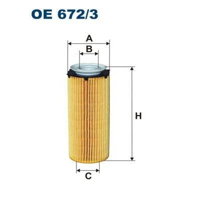 FILTRON YAĞ FİLTRESİ N-57 D 209E 125H (11427808443)