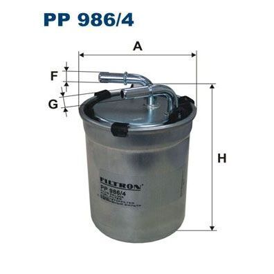 FILTRON YAKIT FİLTRESİ POLO 09>1,2 TDI (6C0127400)