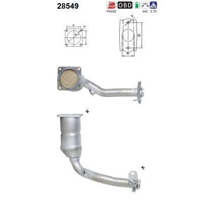 RAPRO YAKIT BORUSU W210 605/606M (A6050700832)