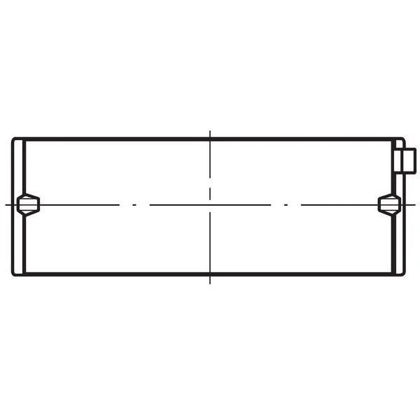 KOLBENSCHMIDT ANA YATAK 0, 25 [ABF, ADY, 2E, ADP, ADR, AEB, ACE] (052105561A)