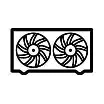 NRF MOTOR FANI KOMPLE (17427634467)