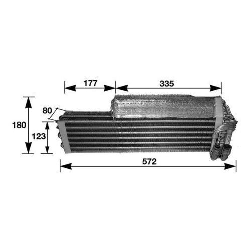 BEHR EVAPORATÖR W126 (A0008305058)