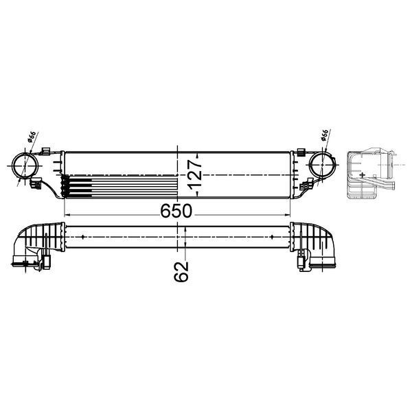 BEHR İNTERKOL RADYATÖRÜ W202/W203 (A2035000600)