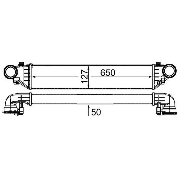 BEHR İNTERKOL RADYATÖRÜ W202/W203 (A2035000600)