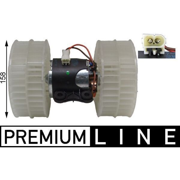 BEHR KALORİFER MOTORU W639 (A0008357904)