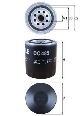 KNECHT YAĞ FİLTRESİ A4 2,4-2,6-2,8 (078115561J)