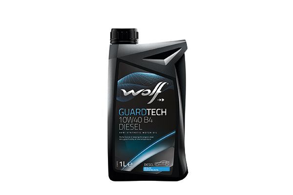 WOLF 10W40 B4 DİZEL MOTOR YAĞI - MB-229.1 & VW 505.00 1L (A0009893301BAA6)