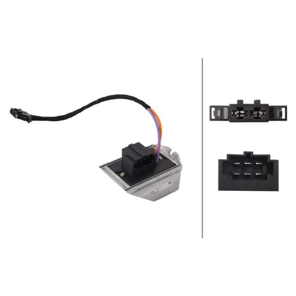 NRF FAN REGÜLATÖRÜ POLO 03> (6Q1907521)