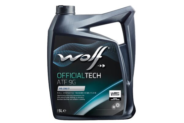 WOLF 9 İLERİ OTOMATİK ŞANZIMAN YAĞI ATF 9G - MB-236.16 & MB-236.17 SARI 5L (A000989590413ADNE)