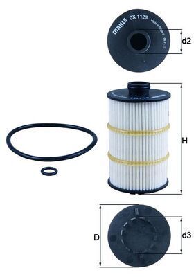 KNECHT YAĞ FİLTRESİ A6/A7/A8 (079198405D)