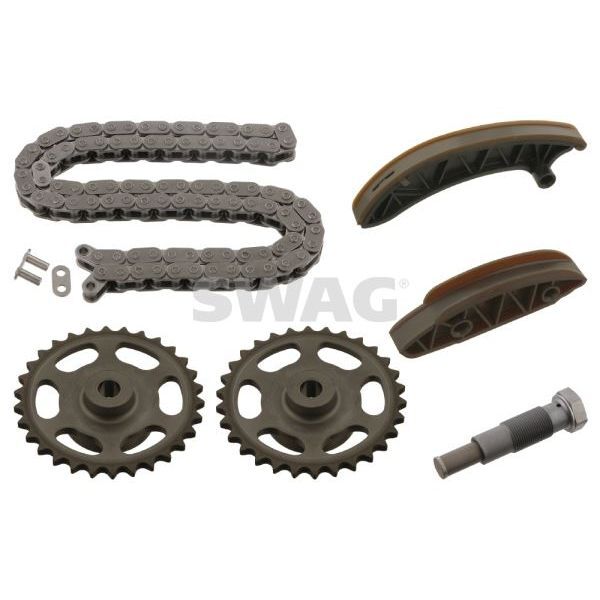 SWAG EKSANSTRİK ZİNCİR SETİ M651 (KIZAK-GERİCİ-DİŞLİ-PİM) (A6510500800)