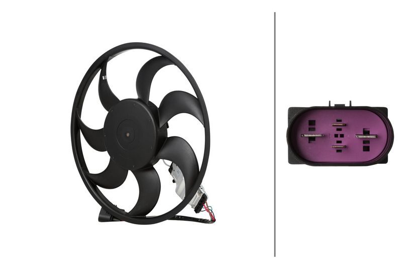 HELLA TERMAL FAN MOTORU Q7 TOUAREG SAĞ (7L0959455G)