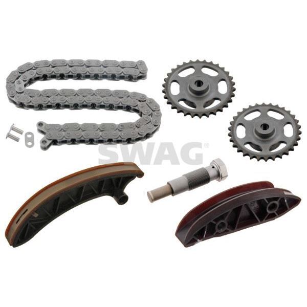 SWAG EKSANSTRİK ZİNCİR SETİ M651 (KIZAK-GERİCİ-DİŞLİ-PİM) (A6510500800)