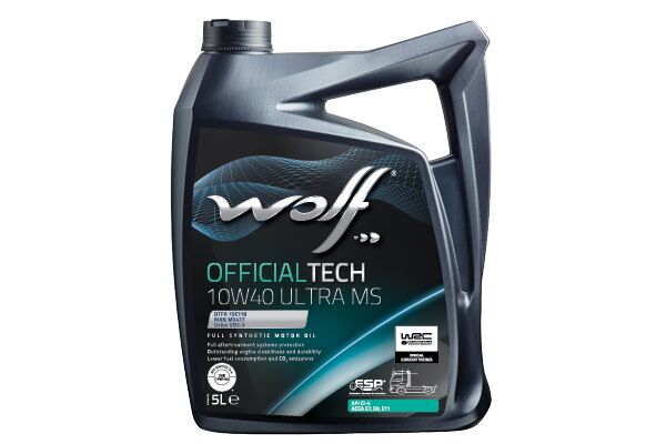 WOLF 10W40 ULTRA MS MOTOR YAĞI MB-228.51 DTFR - 15C110 ONAYLI TAM SENTETİK 5L (A0009899101)