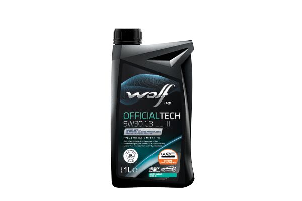 WOLF 5W30 C3 LL III MOTOR YAĞI - VW - 504 00/507 00 & BMW - LONGLIFE-04-PORCHE C30 ONAYLI PARTİKÜLLÜ 1L (A0009899701BAA6)