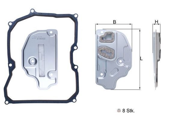 KNECHT ŞANZ. FİLTRESİ KİT GOLF V JETTA POLO (09G325429)