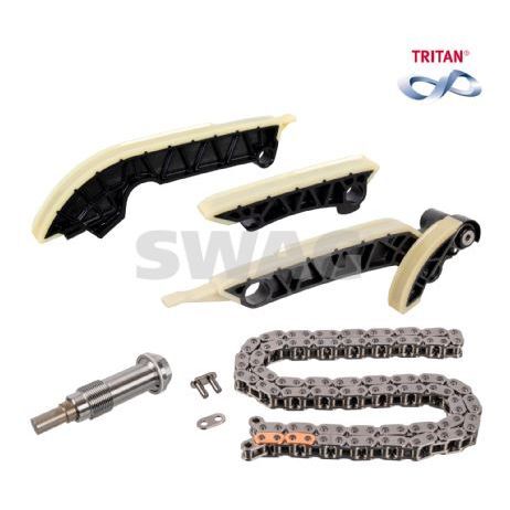 SWAG EKSANTRİK ZİNCİR SETİ M654 (GERİCİLİ-KIZAKLI-GERGİLİ-ZİNCİR KİLİDİ İLE) (A6540500300)
