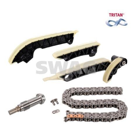 SWAG EKSANTRİK ZİNCİR SETİ M654 (GERİCİLİ-KIZAKLI-GERGİLİ-ZİNCİR KİLİDİ İLE) (A6540500300)