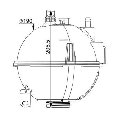 BEHR RADYATÖR YEDEK DEPOSU F-25/26 N-20/N-47 N/N-57 N (17138616418)