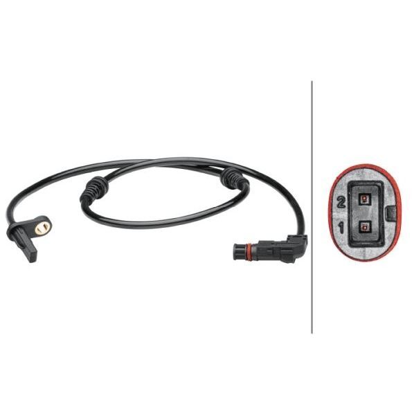 HELLA ÖN ABS SENSÖRÜ SAĞ/SOL W204 (A2049053105)