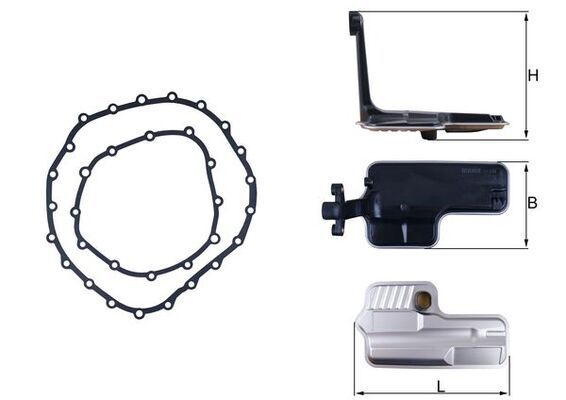 KNECHT ŞANZIMAN YAĞ FİLTRESİ A4/A5/A6/A7 08> (0AW301519C)