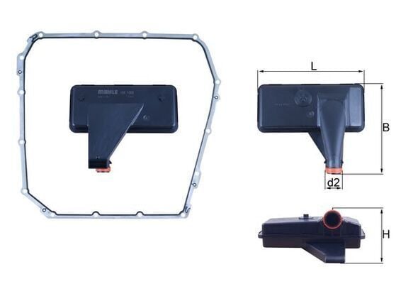 KNECHT OTOMATİK ŞANZUMAN FİLTRESİ CONTALI A4-A5-A6 08> (0B5325429E)